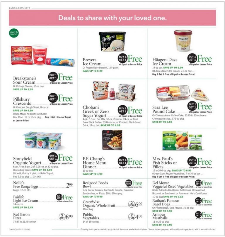 Publix Weekly Ad Feb 09 – Feb 15, 2022 (Valentine's Day Promotion Included)