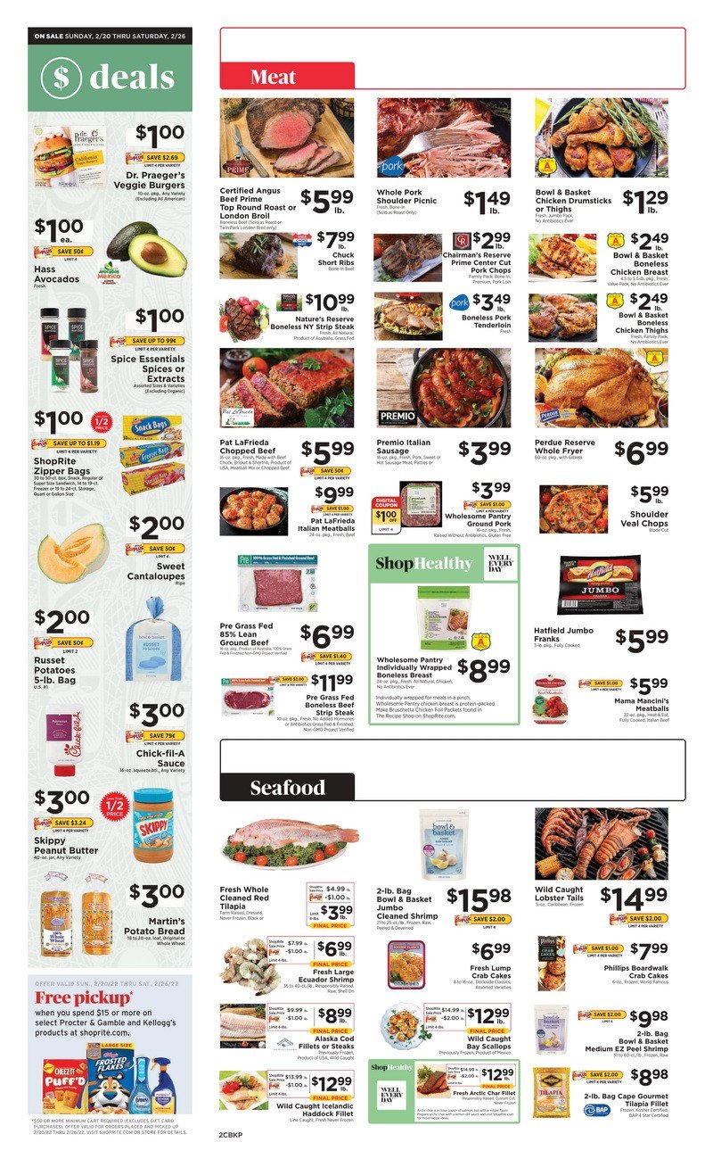 ShopRite Weekly Ad Feb 20 – Feb 26, 2022