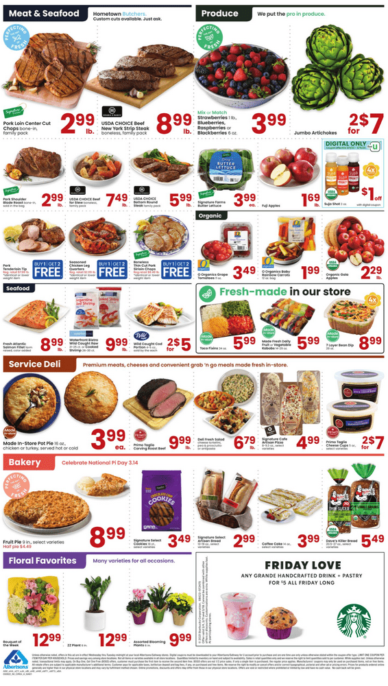 Albertsons Weekly Ad Mar 09 Mar 15, 2022 (Easter Promotion Included)