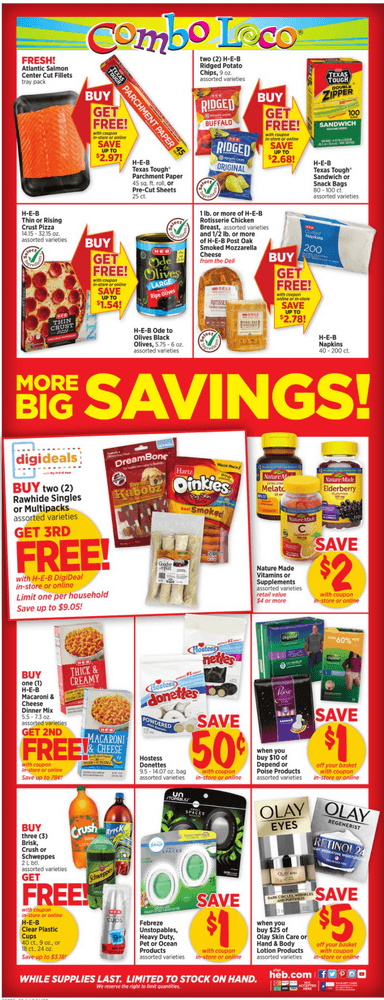 HEB Weekly Flyer Mar 30 – Apr 05, 2022