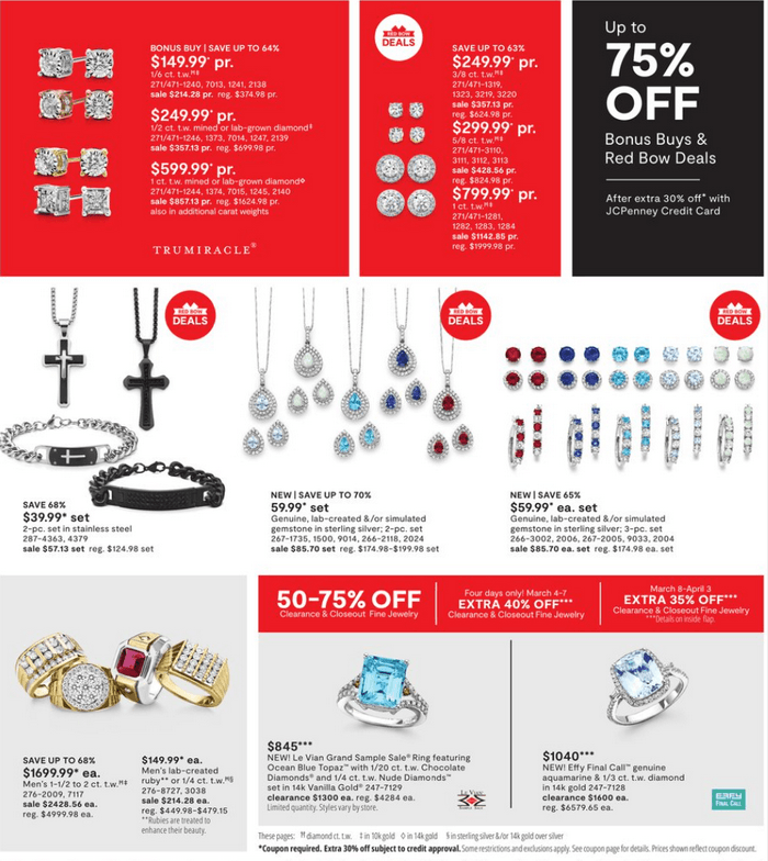 JCPenney Super Saturday Sale & Clearance TV Spot, 'Jewelry