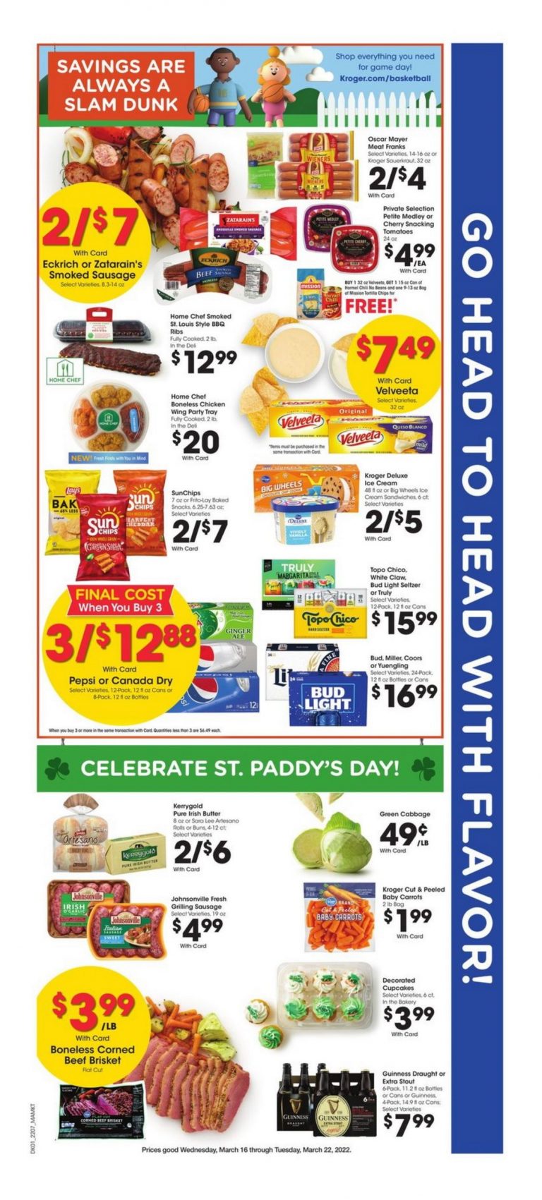 Kroger Weekly Ad Mar 16 Mar 22, 2022 (Easter Promotion Included)