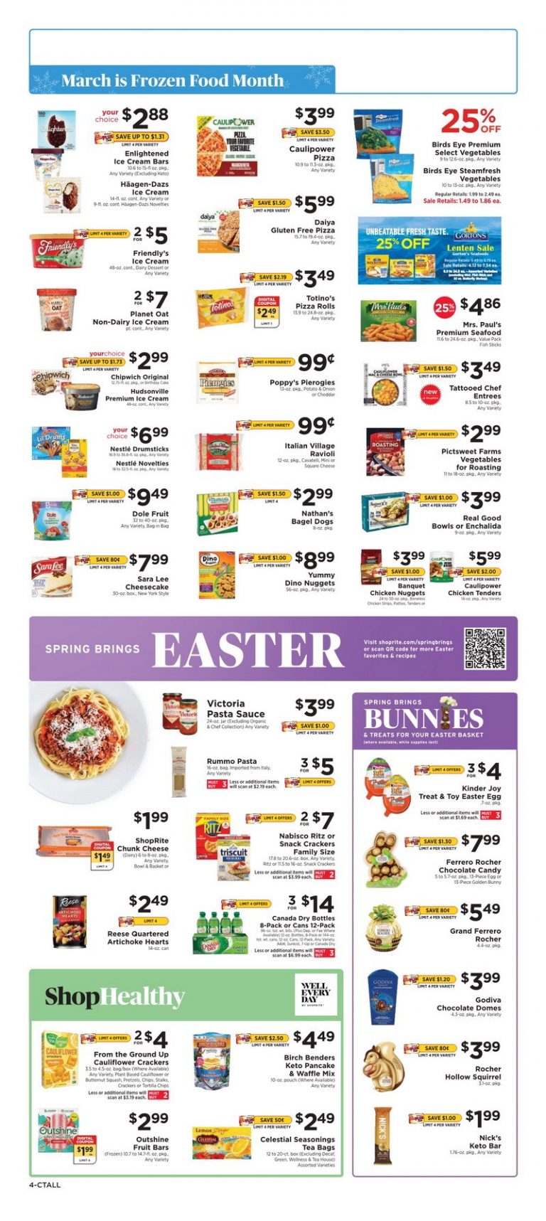 ShopRite Weekly Ad Mar 27 Apr 02, 2022 (Easter Promotion Included)