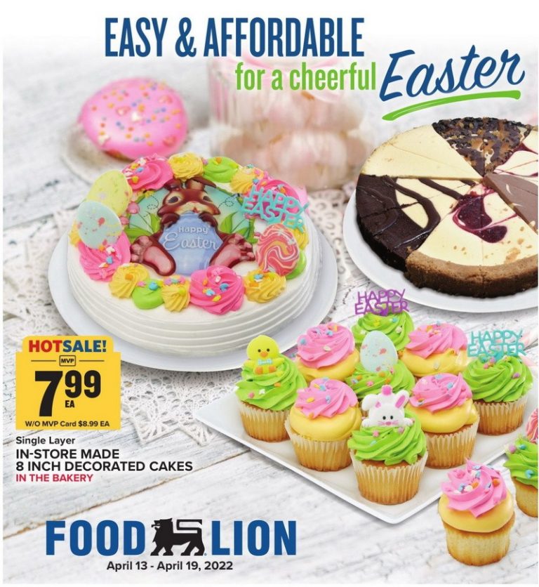 Food Lion Weekly Ad Apr 13 Apr 19, 2022 (Easter Promotion Included)