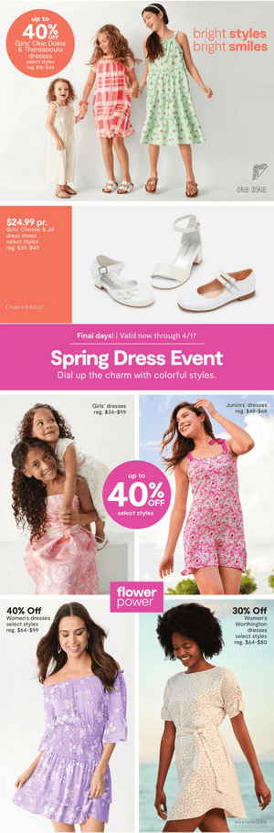 JCPenney Mystery Sale Ad Apr 13 – Apr 16, 2022