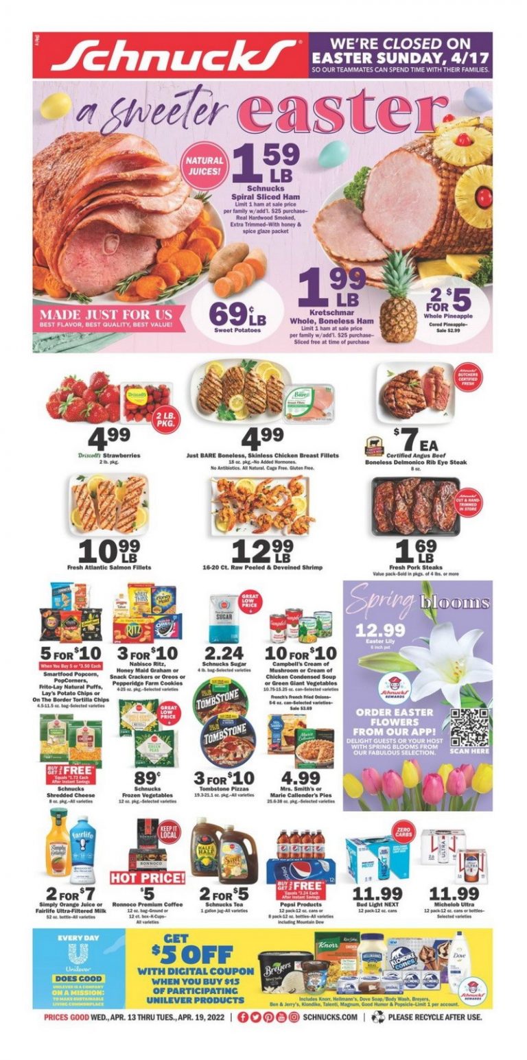 Schnucks Weekly Ad Apr 13 Apr 19, 2022