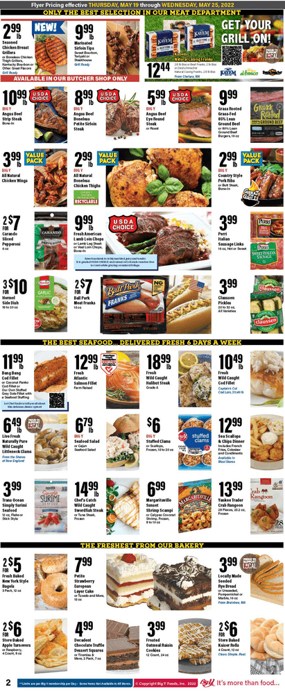 Big Y Weekly Ad May 19 – May 25, 2022