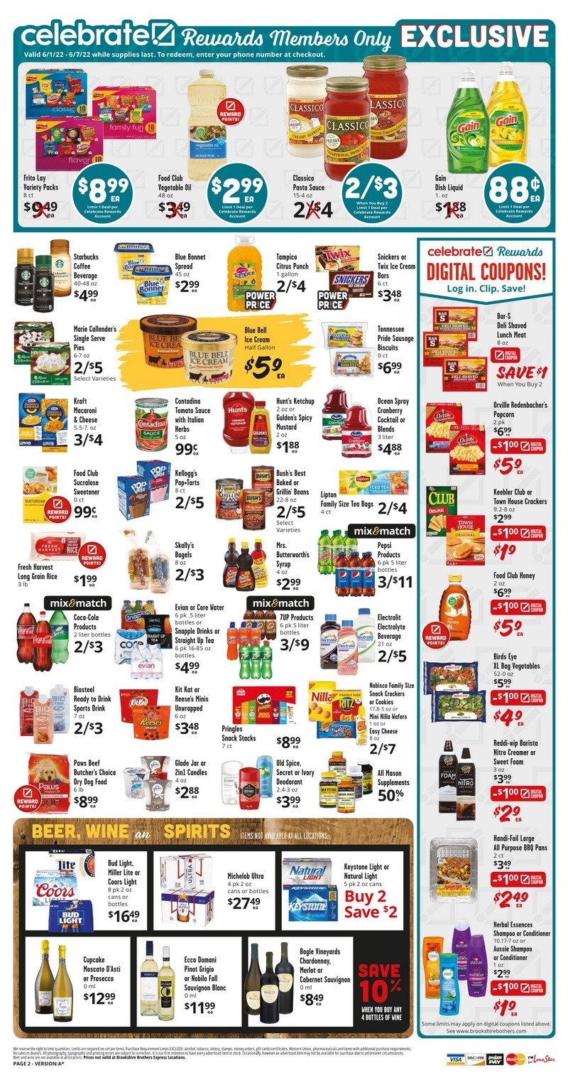 Brookshire Brothers Weekly Ad Jun 01 – Jun 07, 2022