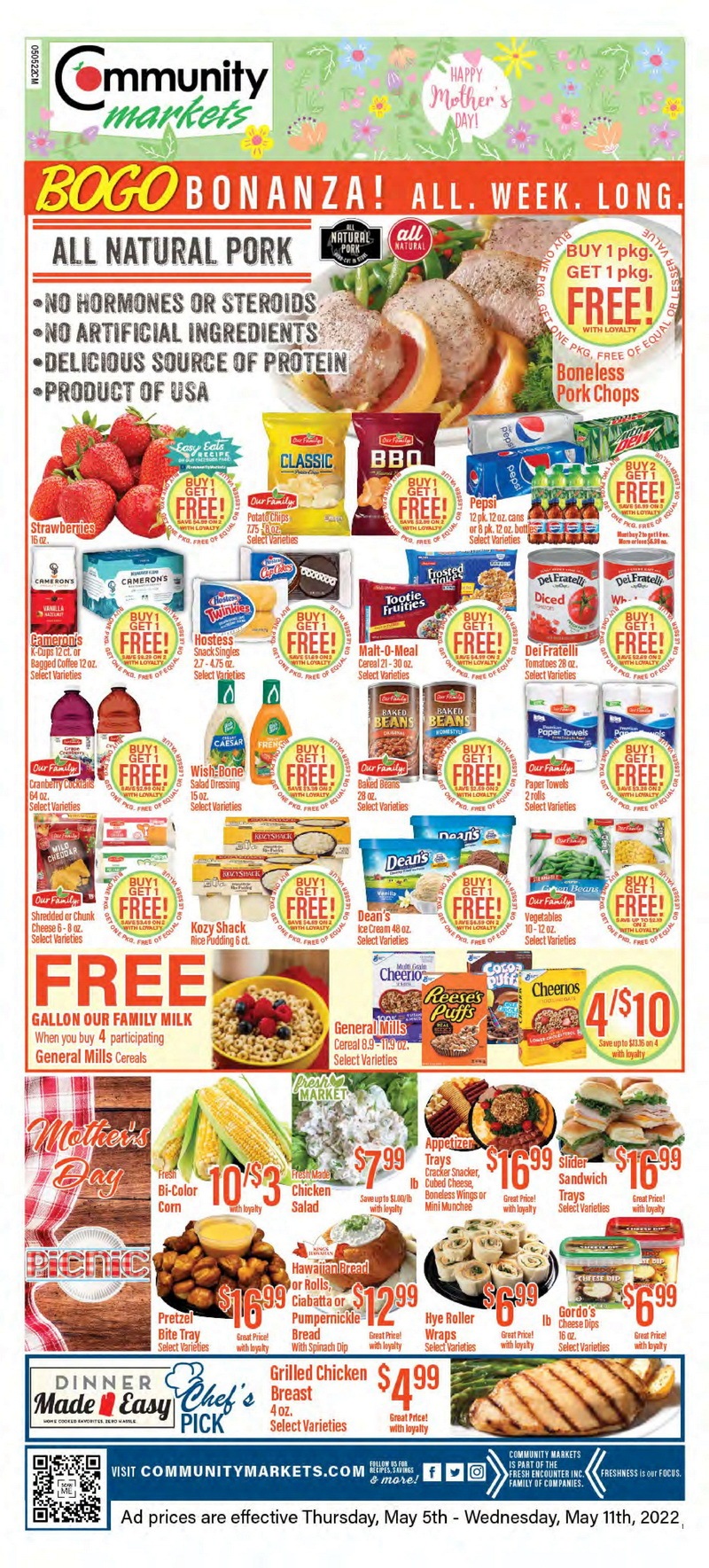 Community Markets Weekly Ad May 05 – May 11, 2022