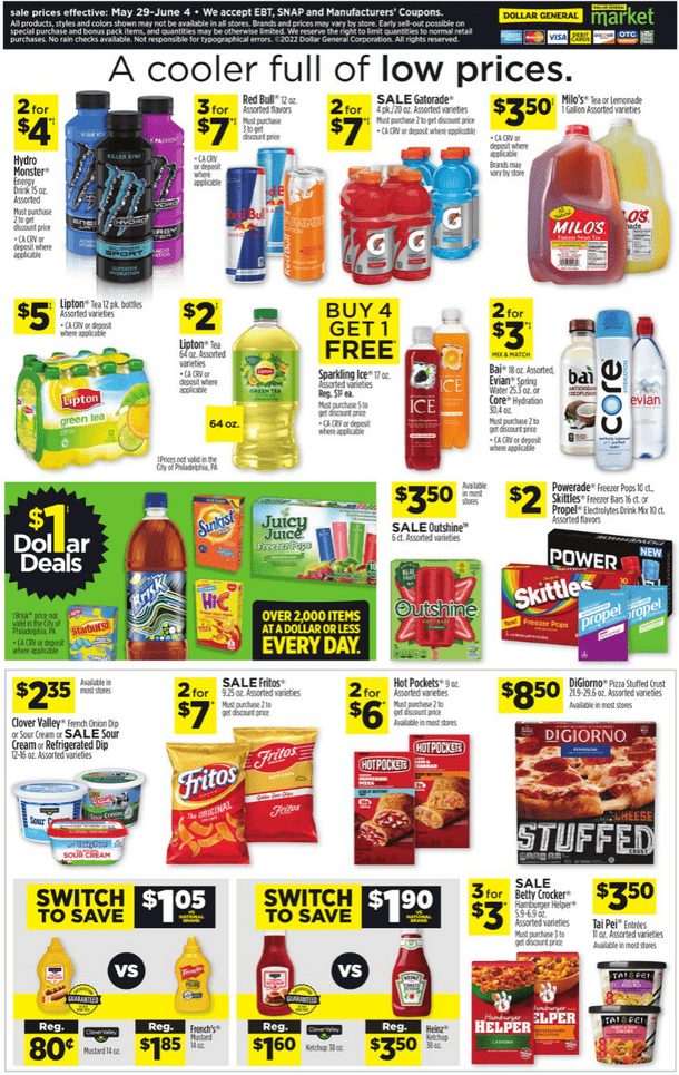 Dollar General Weekly Ad May 29 – Jun 04, 2022