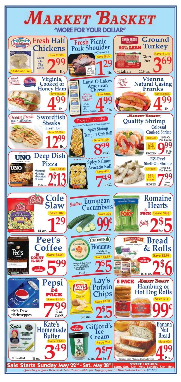 Market Basket Weekly Flyer May 22 – May 28, 2022