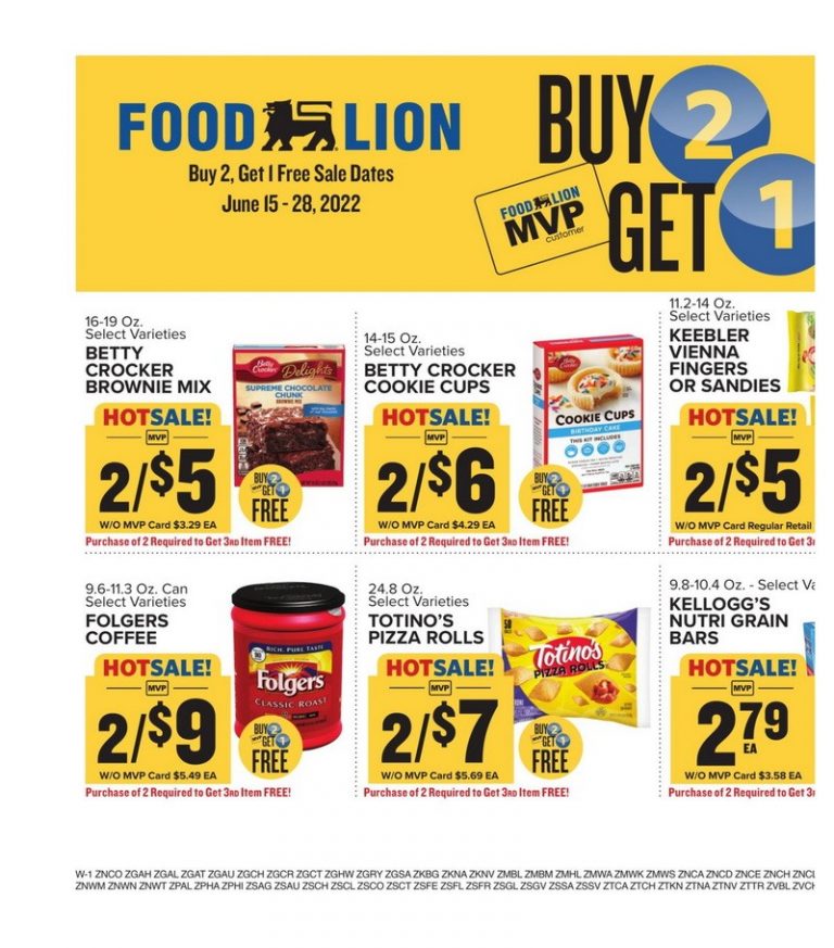 Food Lion Weekly Ad Jun 15 Jun 21, 2022