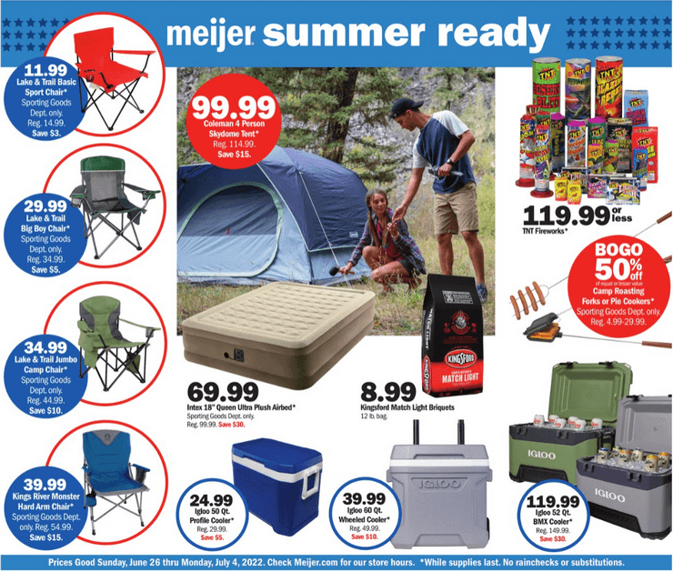 Meijer 4th of July Ad Jun 26 Jul 04, 2022