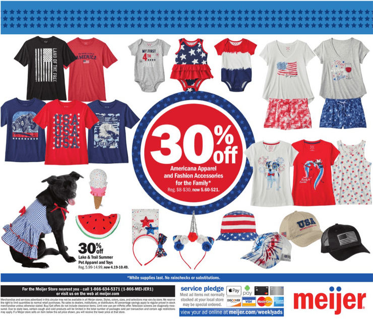 Meijer 4th of July Ad Jun 26 Jul 04, 2022