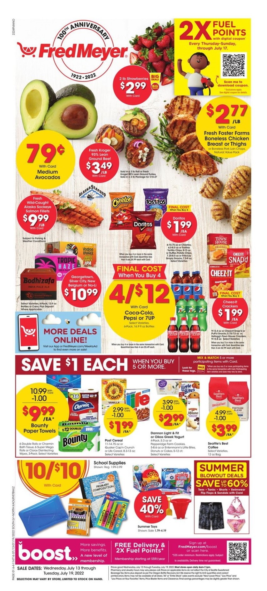 Fred Meyer Weekly Ad Jul 13 – Jul 19, 2022