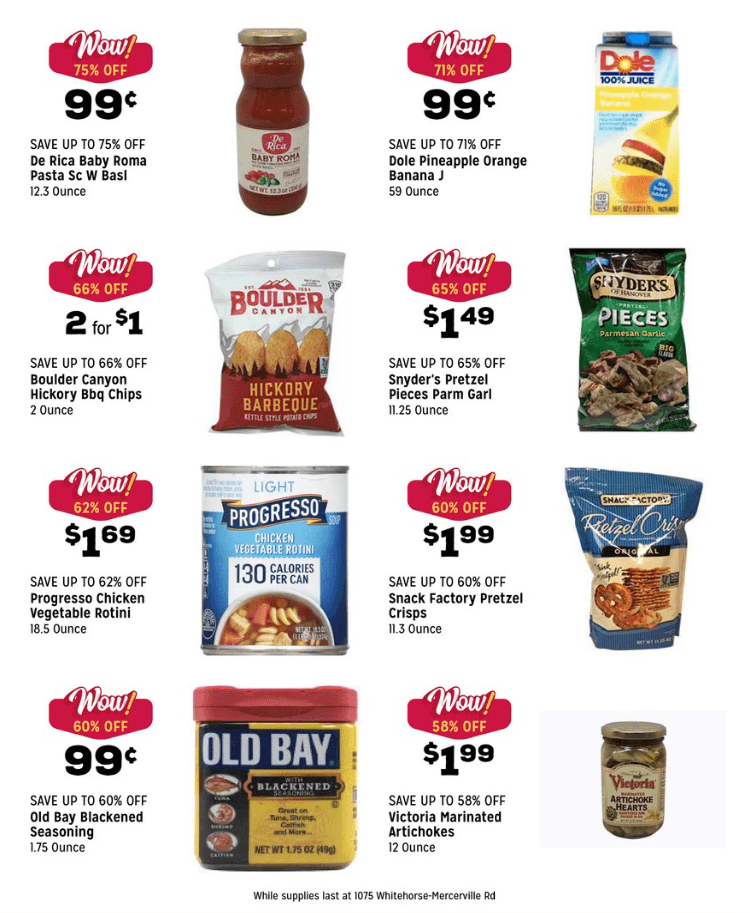 Grocery Outlet Weekly Ad Jul 27 – Aug 02, 2022