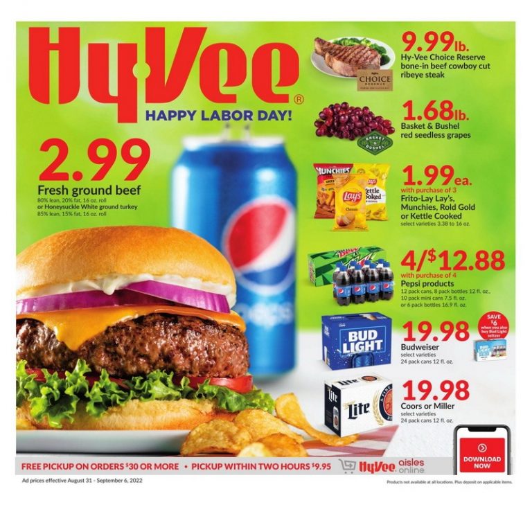 HyVee Weekly Ad Aug 31 Sep 06, 2022