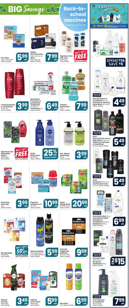 Jewel Osco Weekly Ad Aug 31 – Sep 06, 2022