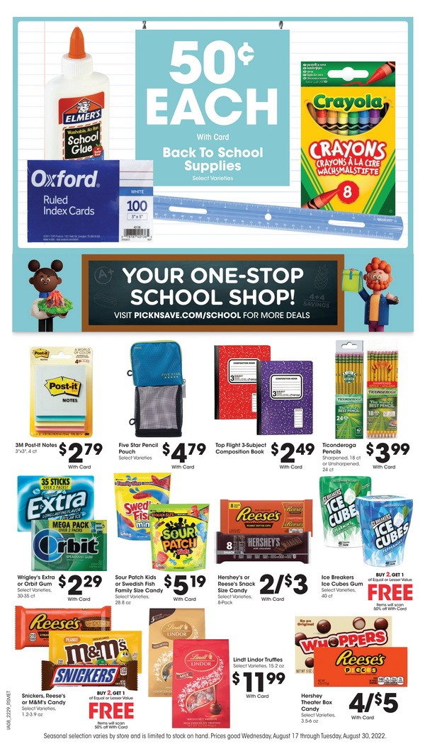 Pick 'n Save Weekly Ad Aug 24 – Aug 30, 2022