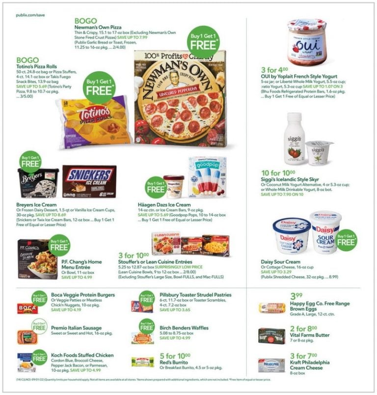 Publix Weekly Ad Aug 31 – Sep 06, 2022