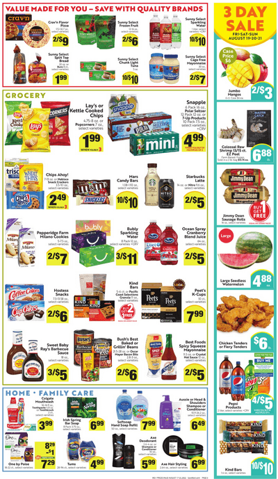 Save Mart Supermarkets Weekly Ad Aug 17 – Aug 23, 2022