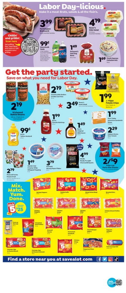 Save A Lot Weekly Ad Aug 31 – Sep 06, 2022