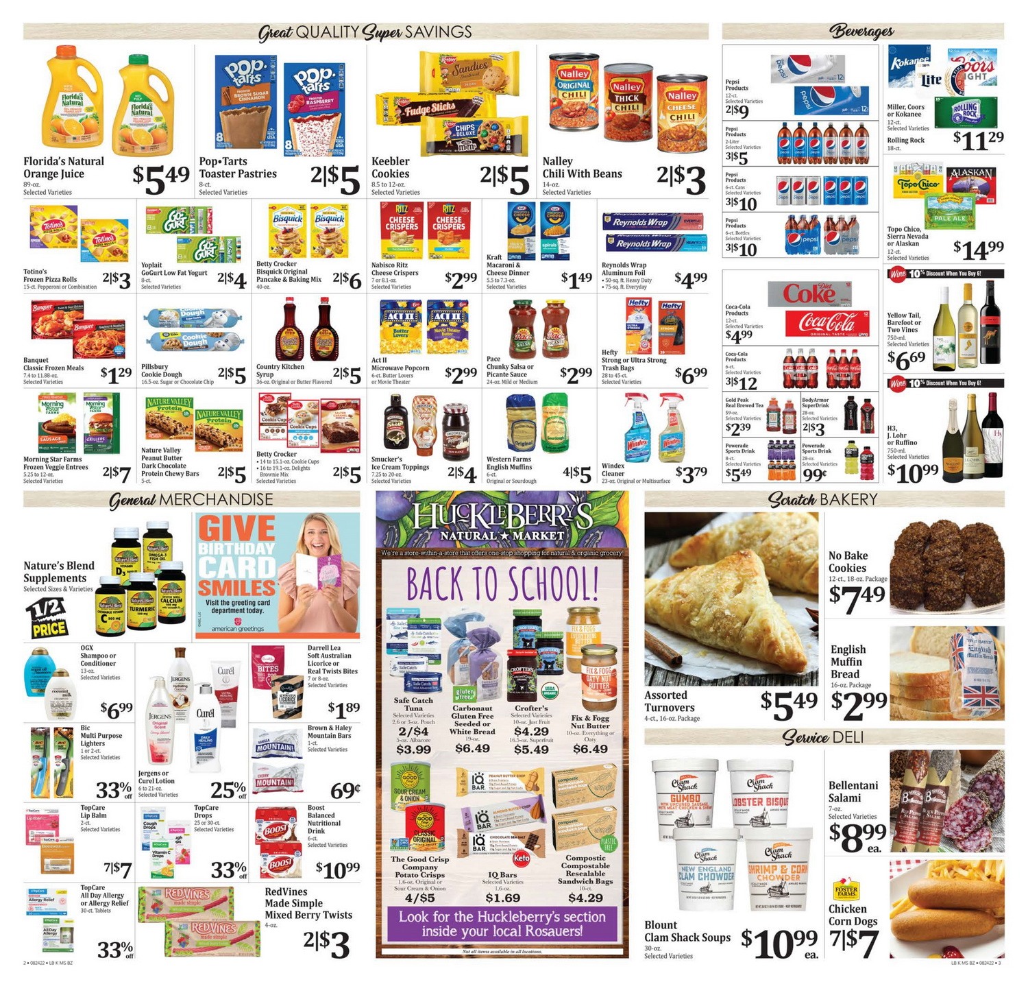 Rosauers Weekly Ad Aug 24 – Aug 30, 2022