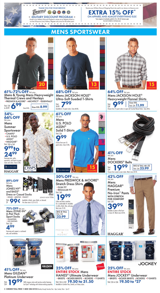 Boscov's Labor Day Saving Event Sep 01 – Sep 07, 2022