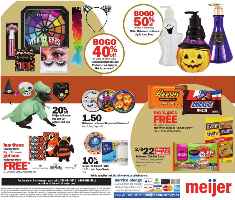 Meijer Halloween Ad Oct 02 Oct 15, 2022