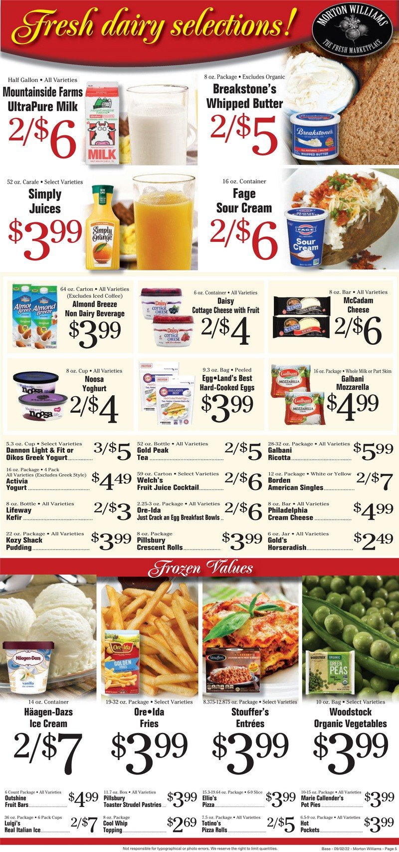 Morton Williams Weekly Ad Sep 02 – Sep 08, 2022