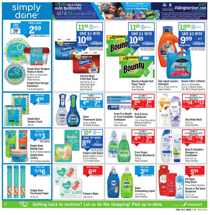 Price Chopper Weekly Ad Sep 25 – Oct 01, 2022