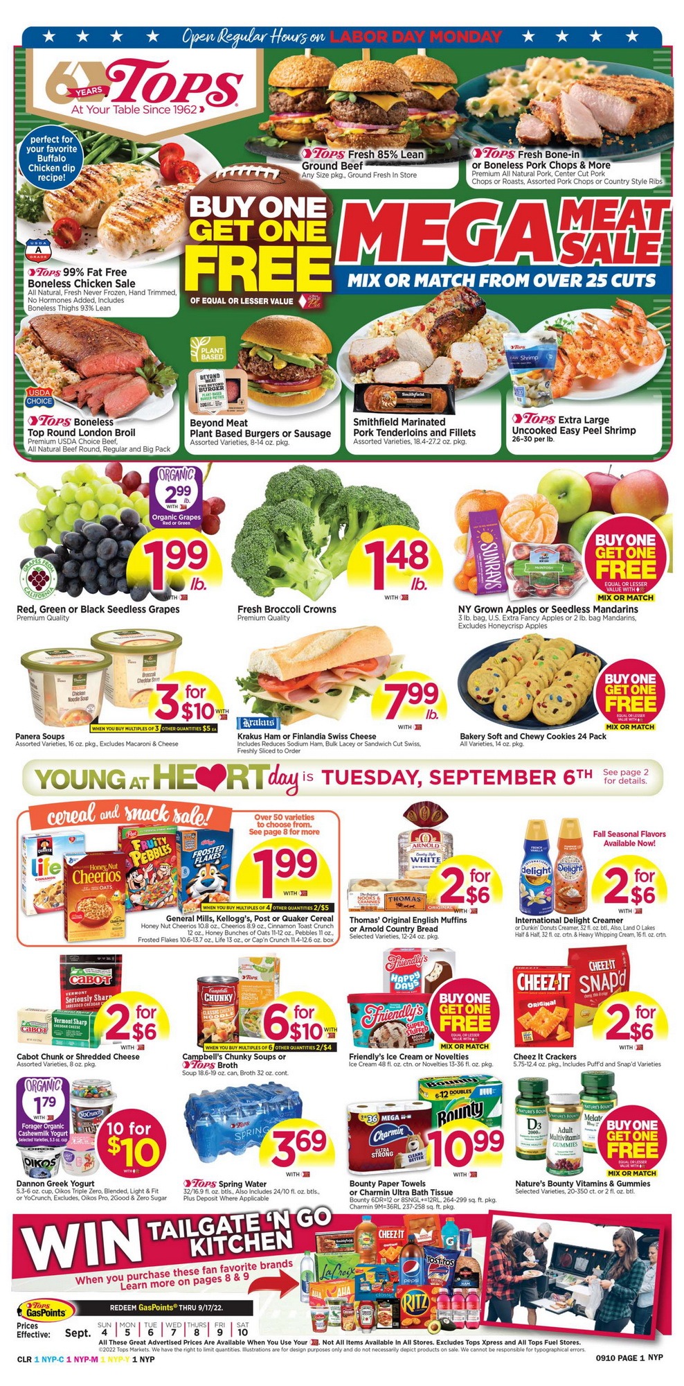 Tops Weekly Ad Sep 04 Sep 10, 2022