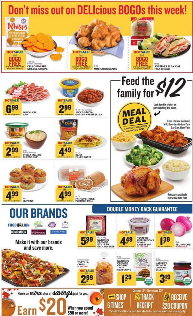 Food Lion Weekly Ad Oct 12 – Oct 18, 2022 (Halloween Promotion Included)