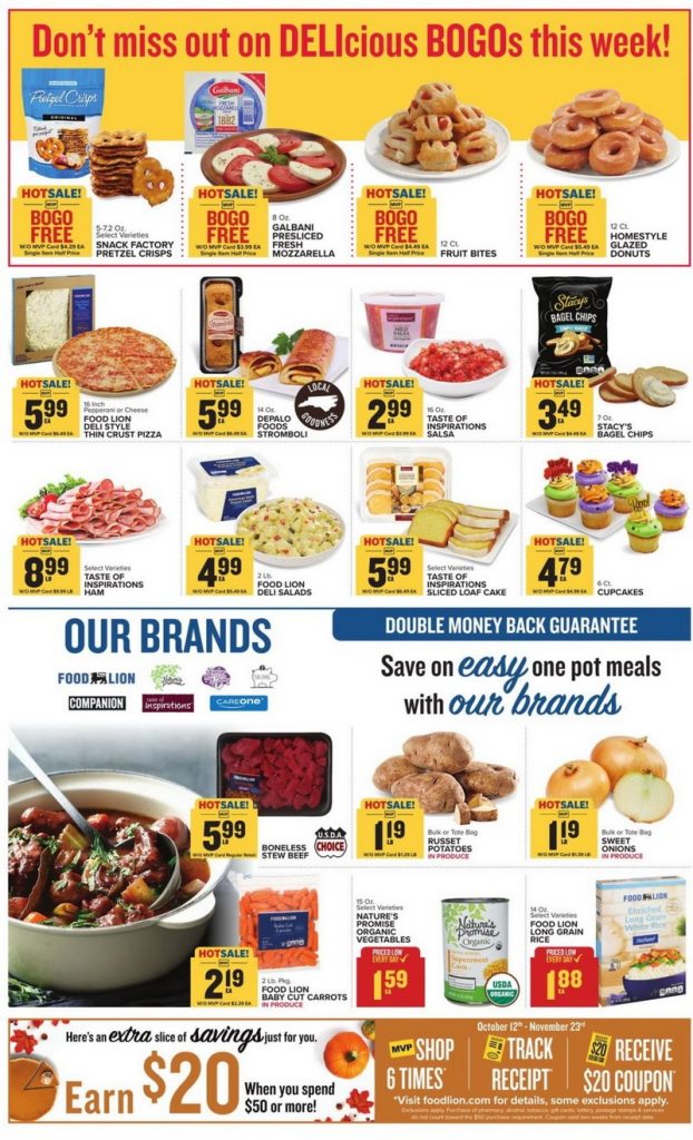 Food Lion Weekly Ad Oct 26 – Nov 01, 2022 (Halloween Promotion Included)