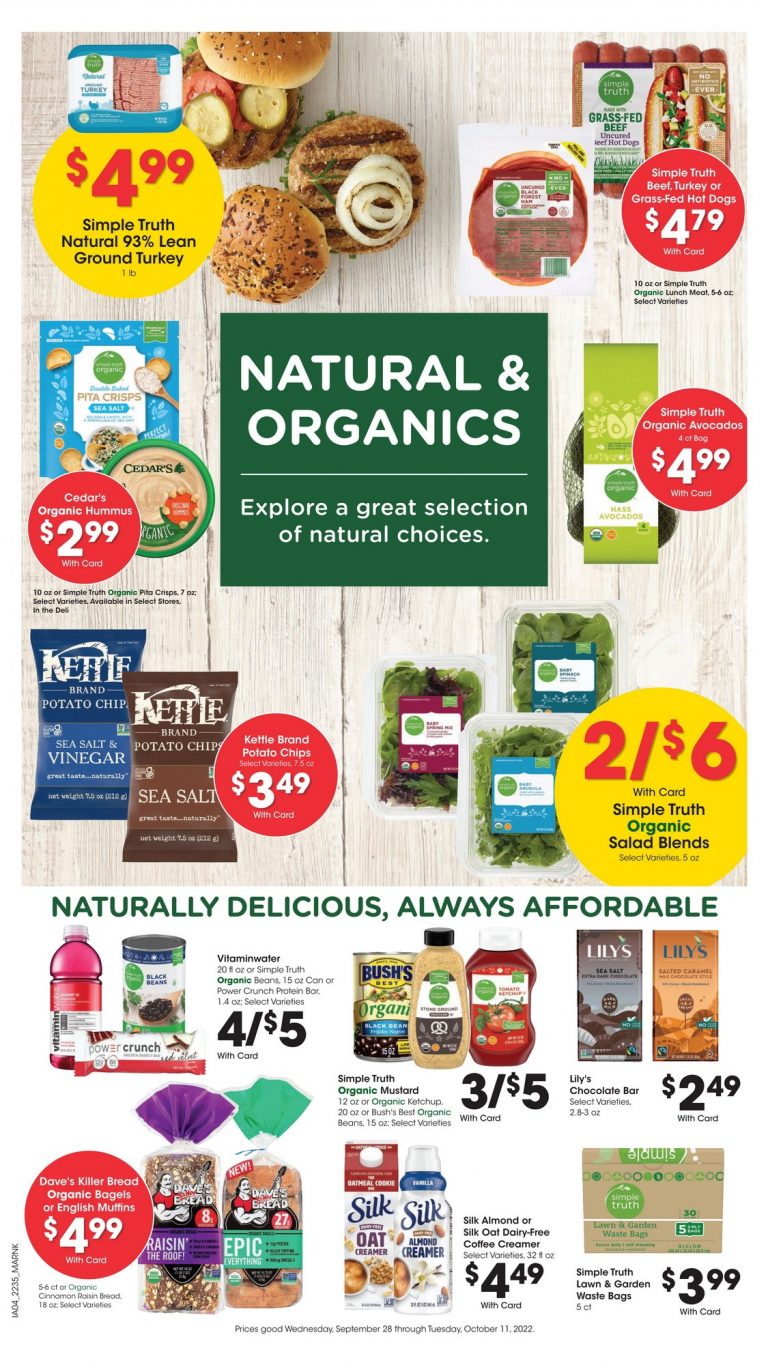 Kroger Weekly Ad Oct 05 – Oct 11, 2022