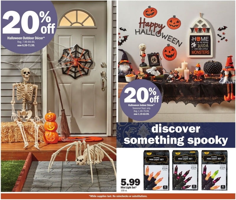 Meijer Halloween Ad Oct 16 Oct 22, 2022