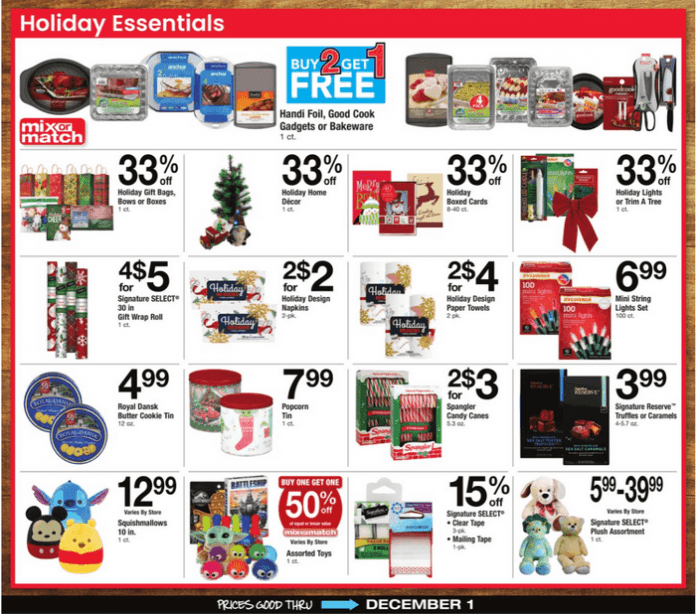 ACME Holiday Flyer Sale Nov 18 Dec 01, 2022