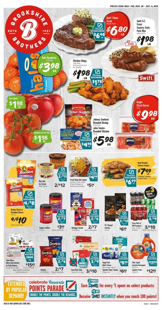 Brookshire Brothers Weekly Ad Nov 30 – Dec 06, 2022