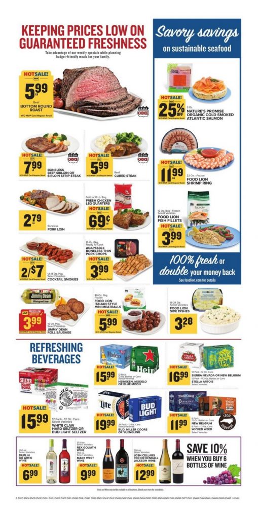 Food Lion Weekly Ad Nov 25 Nov 29, 2022