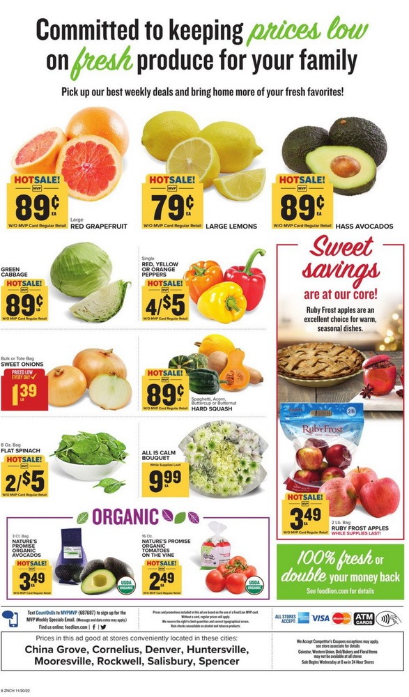 Food Lion Weekly Ad Nov 30 Dec 06, 2022