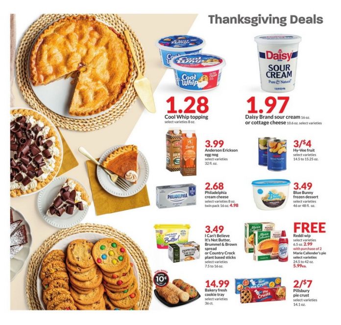 HyVee Weekly Ad Nov 16 Nov 23, 2022 (Thanksgiving Promotion Included)