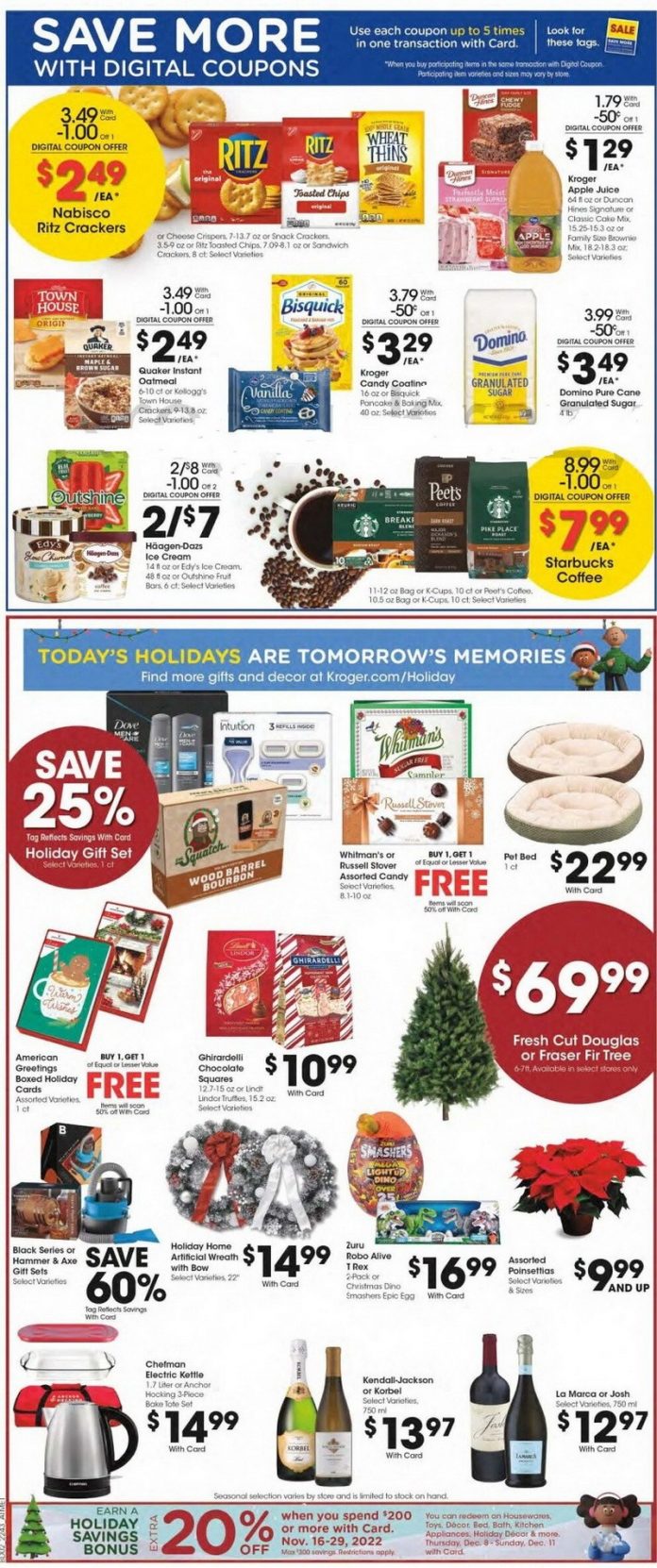 Kroger Weekly Ad Nov 25 – Nov 29, 2022