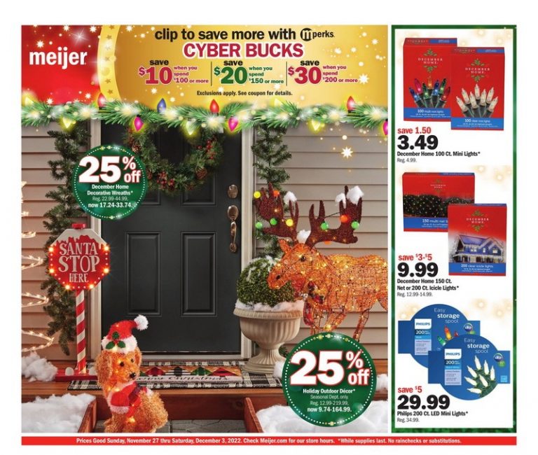 Meijer Home Ad Nov 27 – Dec 03, 2022