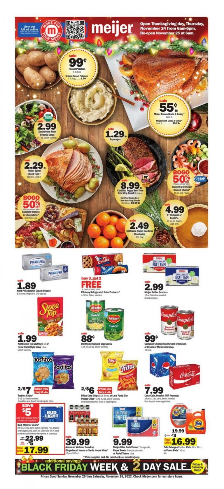 Meijer Weekly Ad Nov 20 Nov 26, 2022 (Thanksgiving Promotion Included)