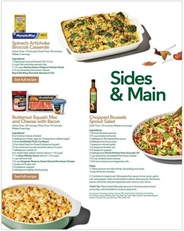 Publix Thanksgiving Day Ad Nov 09 Nov 15, 2022