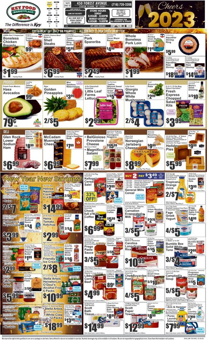 Key Food Weekly Ad Dec 30 2022 Jan 05 2023 2457