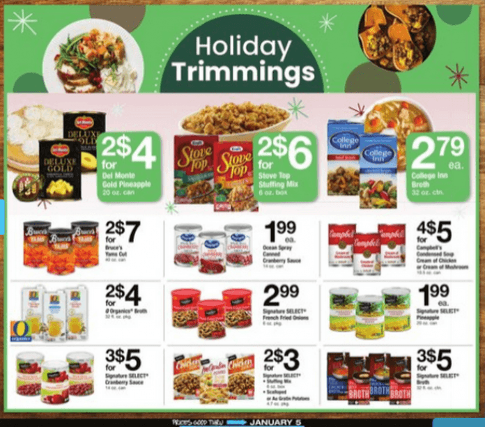 Safeway Holiday Ad Dec 02 Jan 05, 2023