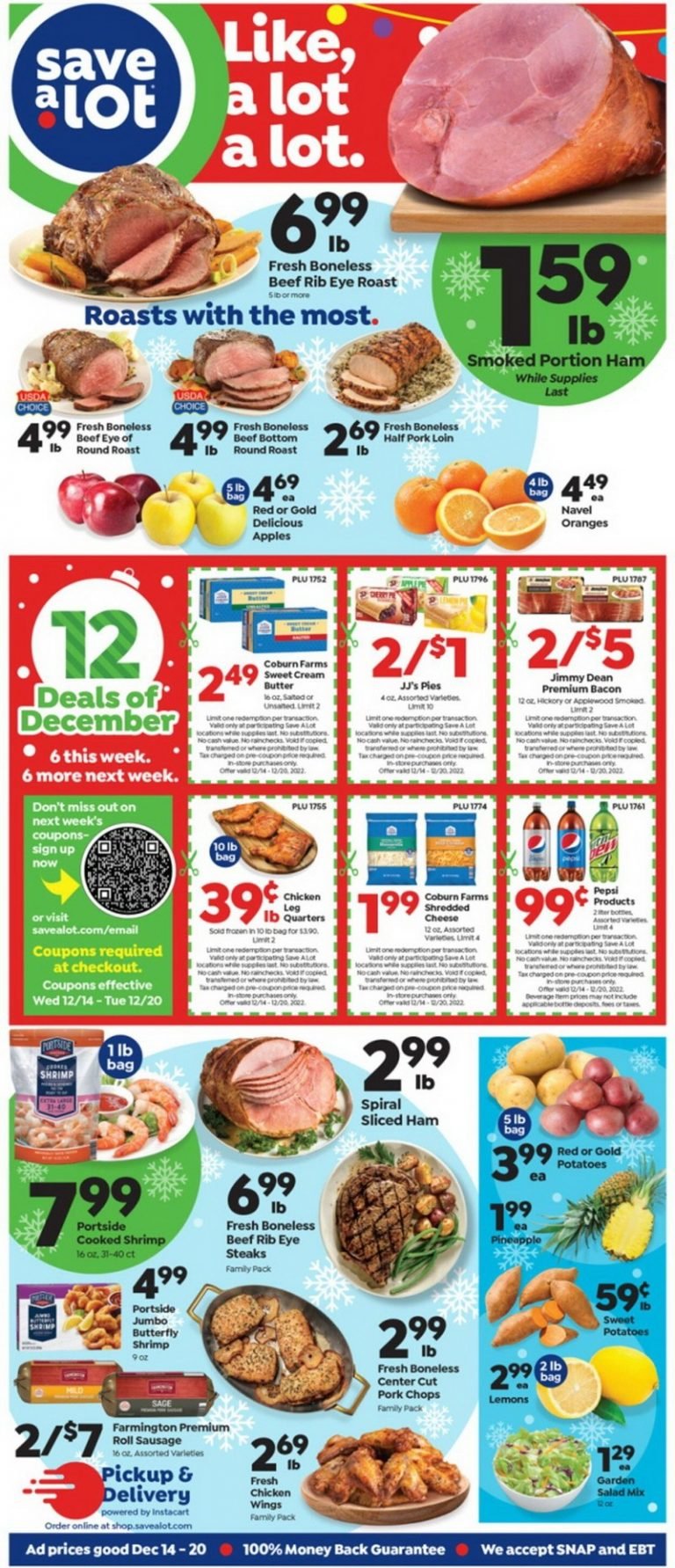 Save A Lot Weekly Ad Dec 14 – Dec 20, 2022