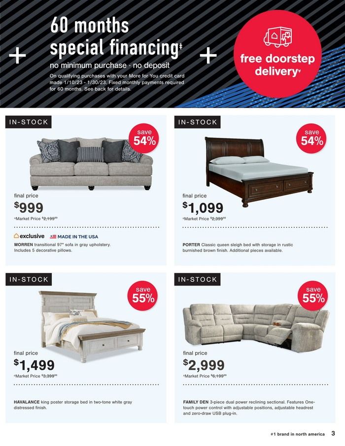 Ashley Furniture Overstock Mattress Ad Sale Jan 13 Jan 16, 2023