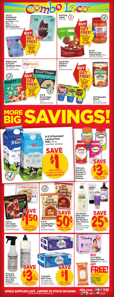 HEB Weekly Ad Jan 11 – Jan 17, 2023